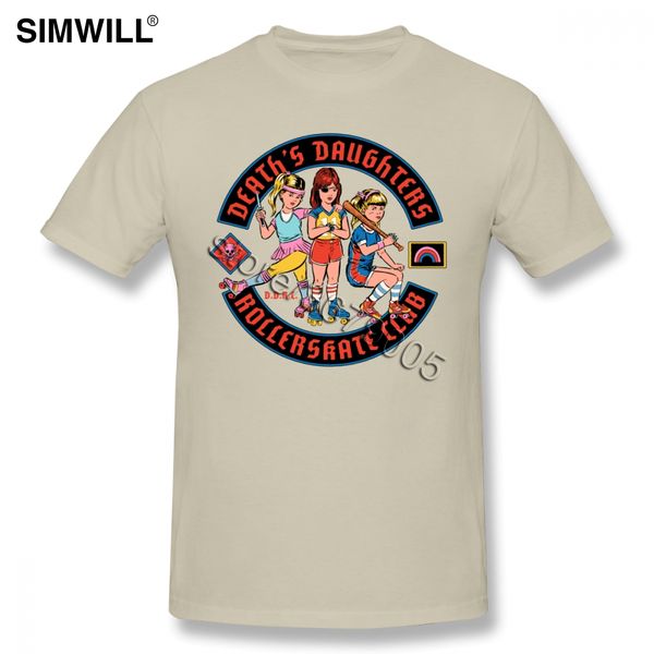 

roller skate club tees mens vintage short sleeve cotton t shirts crew neck t-shirt designer apparel dropshipping