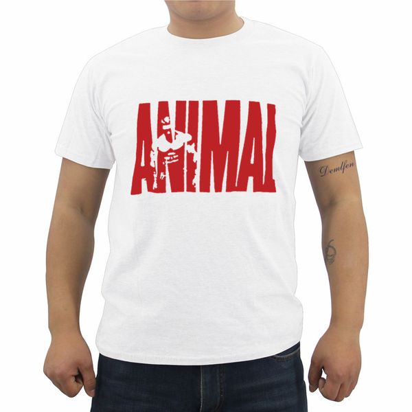 

funny universal nutrition limited edition iconic animal t-shirt men's short sleeve o-neck cotton t-shirt casual male tees