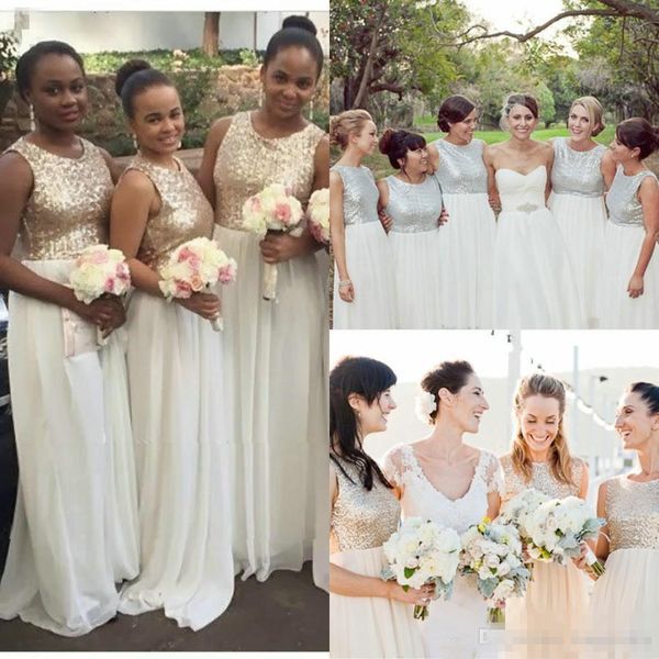 

african traditional sequins ed chiffon bridesmaid dresses arabic long beach prom dresses wedding guest dress evening gowns c82, White;pink