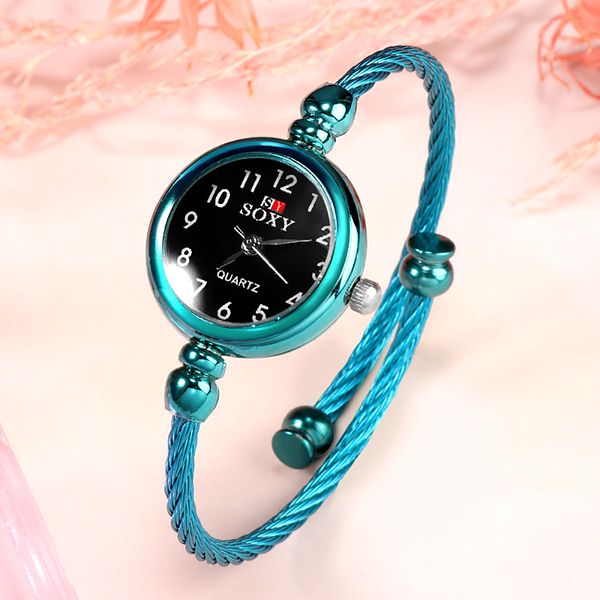 

classic women bracelet watches fashion luxury women's watches small stainless steel ladies watch relogio feminino, Slivery;brown