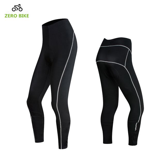 

zerobike new mtb bike women's outdoor sports cycling pants bicycle 3d gel padded long tights trousers black ciclismo s, Black;blue