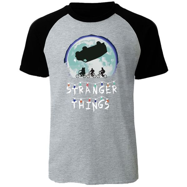 

2019 горячая продажа t-shirt mens незнакомец безрассудство печать реглан с коротким рукавом мужчины повседневная смешной tops mens harajuku