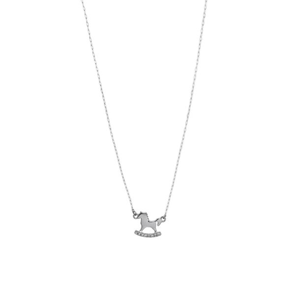 

gaku childhood trojan necklace cool design fashion necklaces for women, Silver