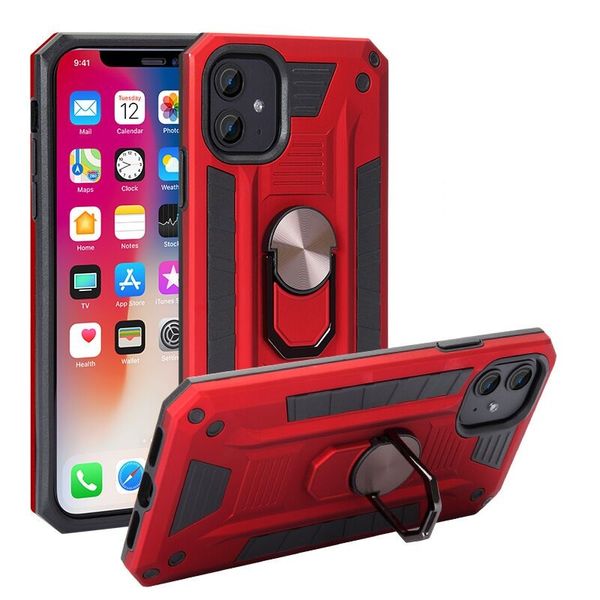 

hybrid car mount holder ring case for iphone 6 6s 7 8 se 2020 x xs max xr 11 12 pro shockproof cover
