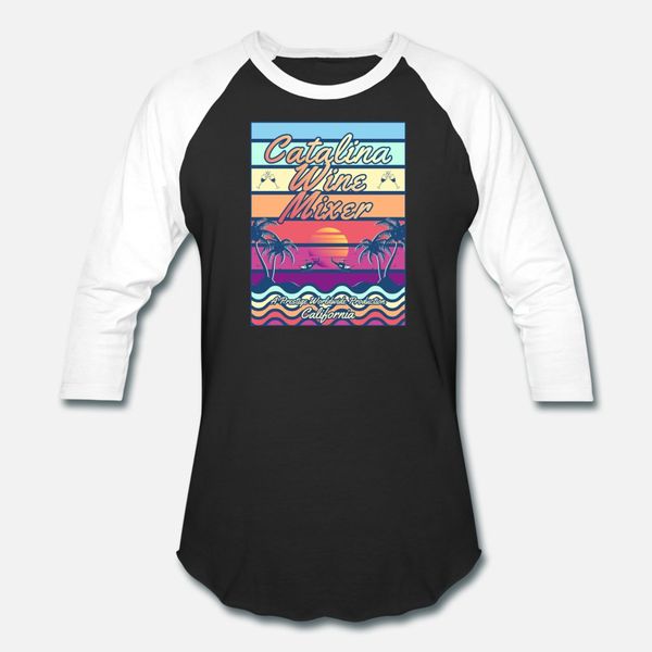 

catalina wine mixer t shirt men create short sleeve o-neck clothes famous comical summer pattern shirt