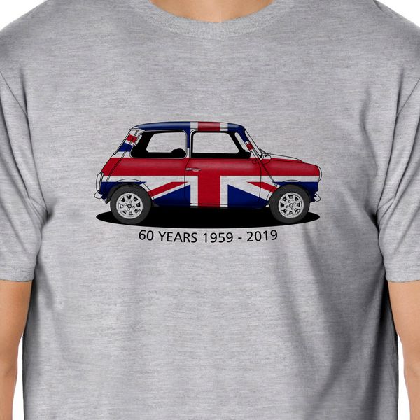 

classic mini anniversary car t-shirt fashion 2019 summer new brand 100% cotton t-shirt printing cotton t-shirts