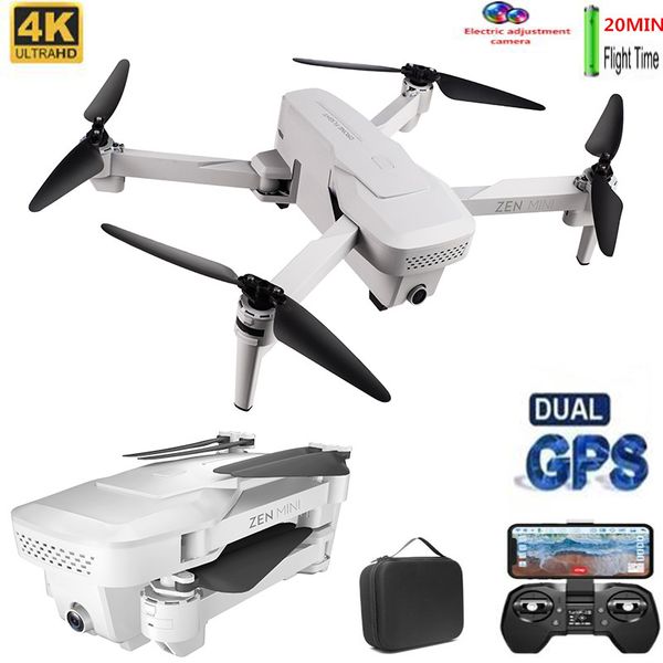 

profession gps drone with 4k camera rc quadcopter drones dual camera wifi fpv foldable flight 20 mins ps video rc helicopter