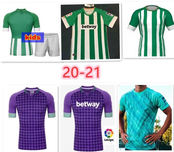 

man + kids 20 21 real betis football jersey joaquin loren boudebouz mandi bartra tello garcia canales commemorative edition fekir 8, Black;yellow