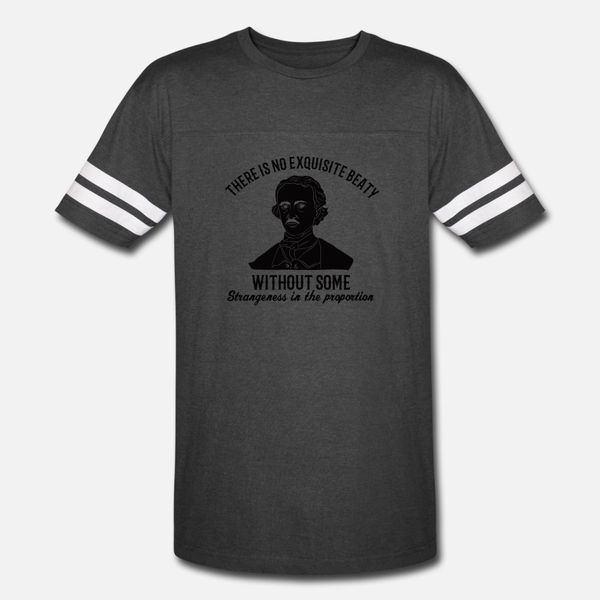 

edgar allan poe literature: beaty t shirt men personalized 100% cotton euro size s-3xl original interesting basic summer original shirt