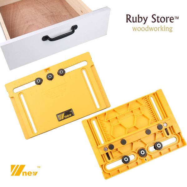 

handle, knob and pull installation jig and shelf pin jig