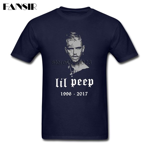 

lil peep hip hop rap rapper music popular tees shirt men boy short sleeve crewneck cotton men t-shirts guys summer tees