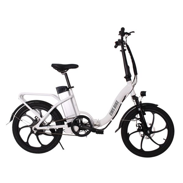 

cmstd-20w 20 inch foldable electric bike aluminum alloy frame 36v 10a lithium battery mini folding ebike, Silver;blue