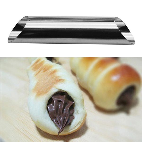 

стальные жаропрочной чайник 6шт формы цилиндрической формы кондитерские изделия пресс-формы мини трубы из нержавеющей выпечки круассан oeuwo