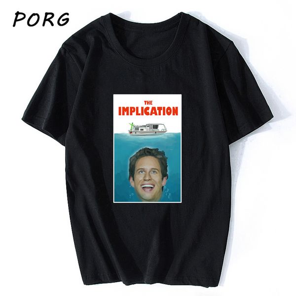 

the implication black t shirt men printed casual streetwear harajuku t-shirt camiseta masculina tee shirt homme 2019 new o-neck