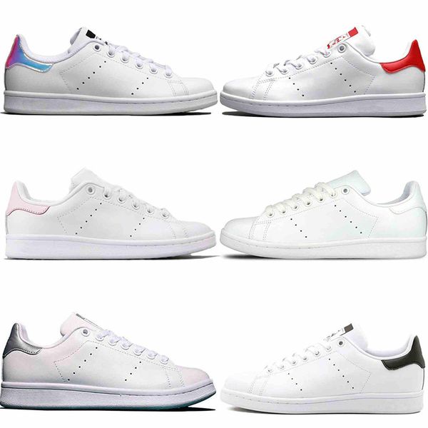 

2020 new fashion women men stan shoes smith casual shoes classic flats, Black