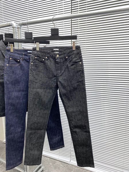 

2020ss custom mens designe paris italy demin skinny jeans for man and woman 0222, Black