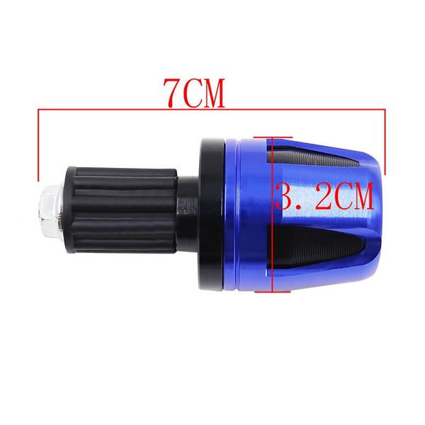 

7/8'' cnc motorcycle handlebar grip ends motocross anti vibration silder plug