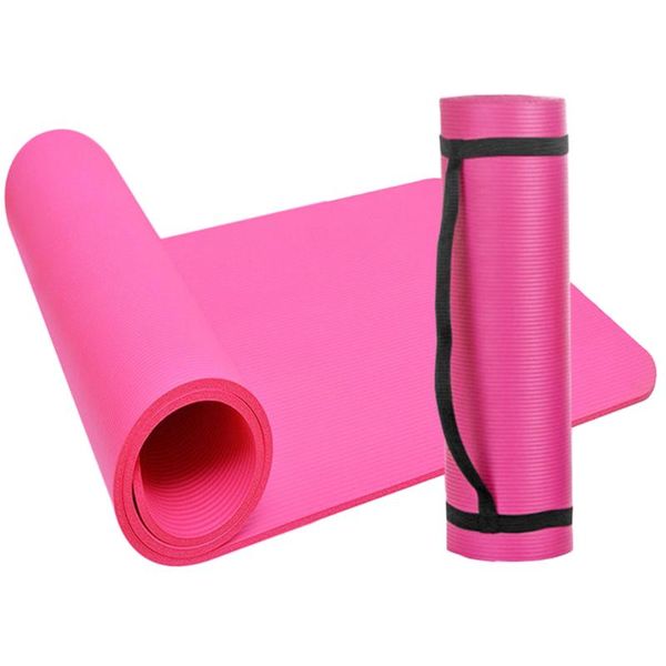 

yoga pad 10mm thick non-slip yoga mat pilates fitness exercise mat gym home sport pilates fitness equipment