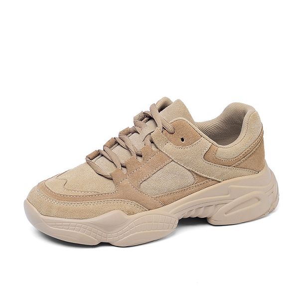 

women's sneakers lightweight walking shoes casual genuine leather sneakers, Black