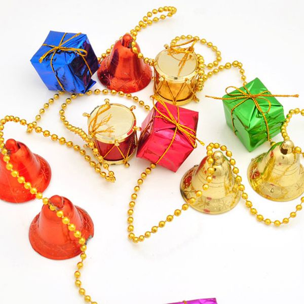 

christmas tree hanging ornament christmas fruit chain party home decoration
