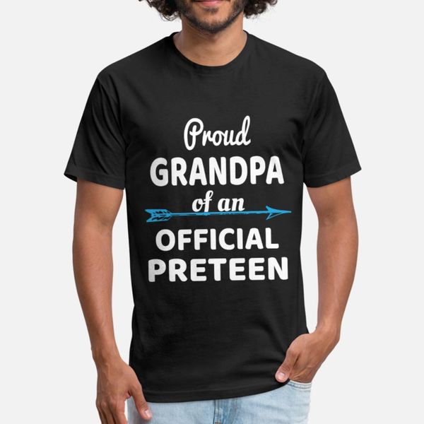

гордый дедушка зачётной preteen 12 t shirt men graphic хлопок o-образный вырез одежда graphic дышащей spring outfit