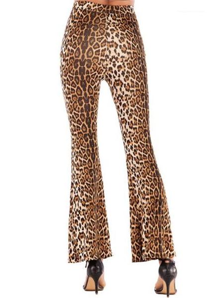 

female hip hop pants womens spring clothes womens designer pants womens full length leopard wide leg, Black;white