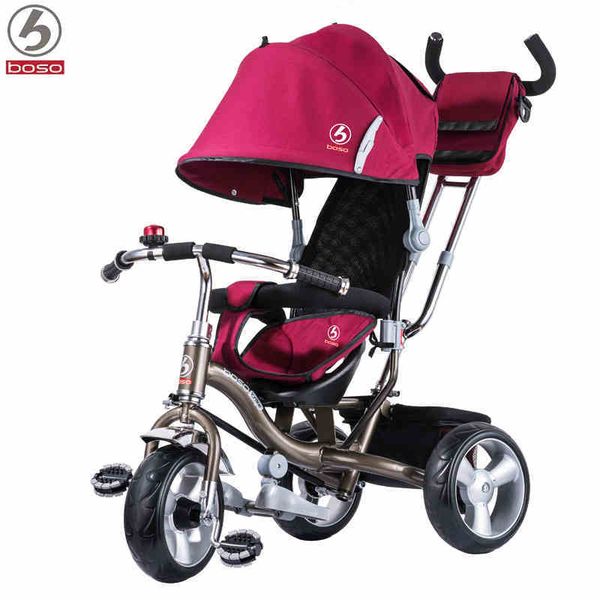

boso child tricycle eva wheel for 8month-5years old baby steel and tpr frame baby stroller bike