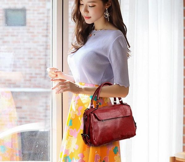 

2020 new pu handbag women bags brand designer ladies vintage hand bag women shoulder bag tote bags002