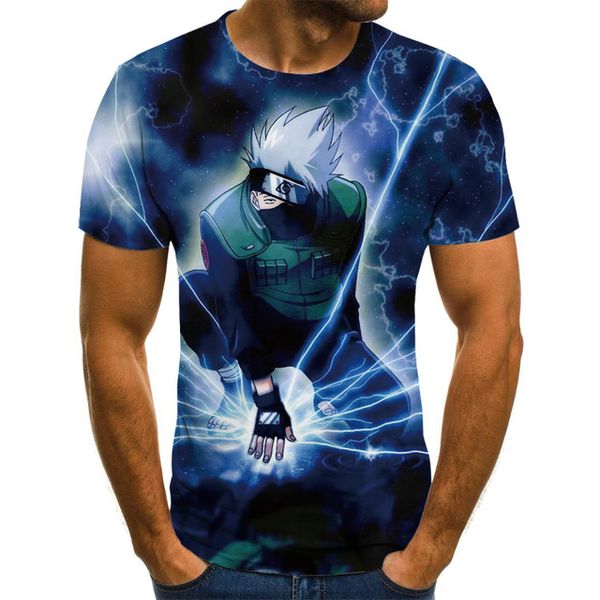 

anime 3d street 3d print shirts humor plus size anime men clothing