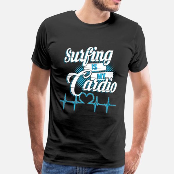 

surfer heartbeat surfing pulse surfing gift t shirt men personalized 100% cotton round collar basic solid fit new style summer style shirt