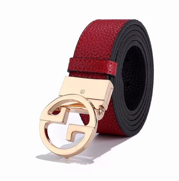 

first class real genuine leather mens designer for men leather belts for women strap luxury belts rotating buckle, Black;brown