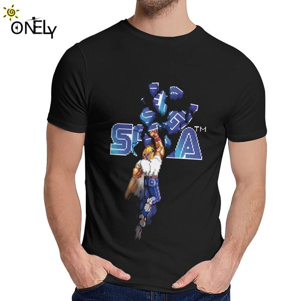 

man's t-shirt enjoystick streets of rage genesis quality cotton geek round neck vintage la camiseta