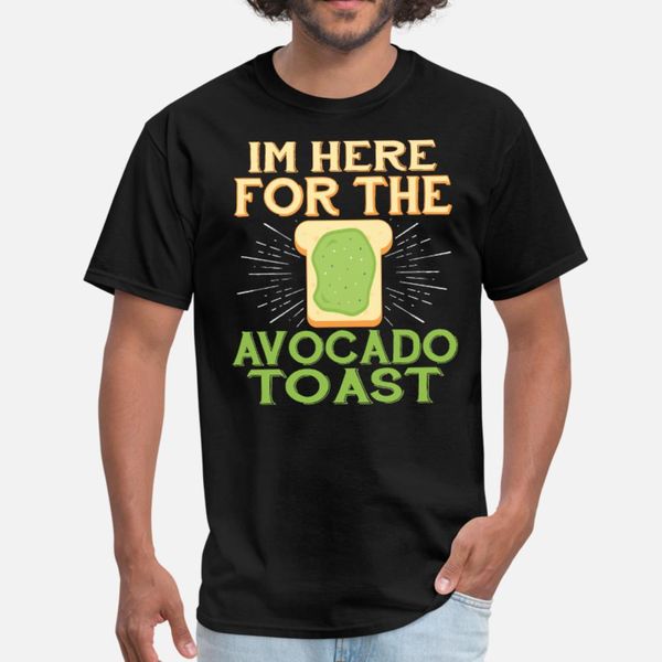 

авокадо тост смешная футболка men cute tee shirt s-3xl сплошной цвет милый новый стиль весна шаблон