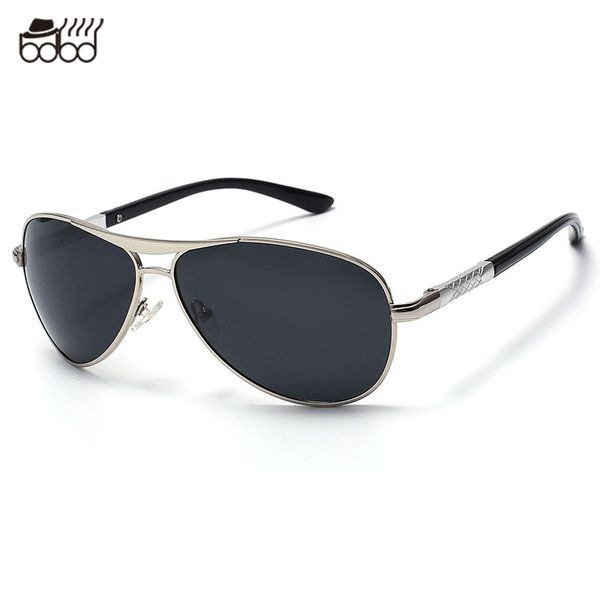 

pilot polarized sunglasses men designer uv400 driving outdoor high-quality masculino lunettes homme, White;black
