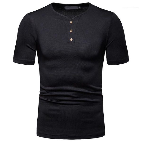 

shirts homme men solid color collar fashion clothes summer mens designer clothing v neck short sleeved polo, White;black