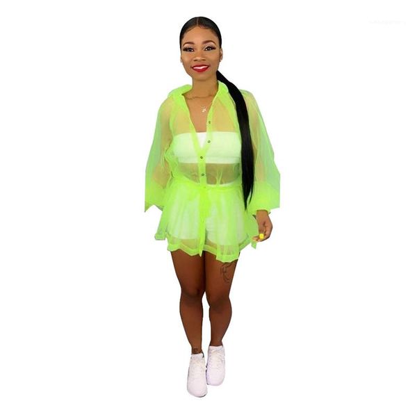 

clothes women coats designer mesh sheer light color coat fashion long sleeve lapel neck coat women, Black;brown