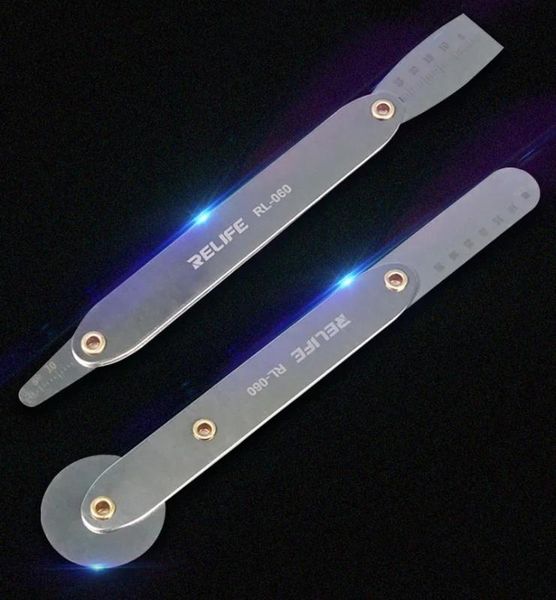 

2 in 1 lcd screen disassembly set metal anti corrosion curved screen opening pry tools for mobile phone tin scraping repair tool