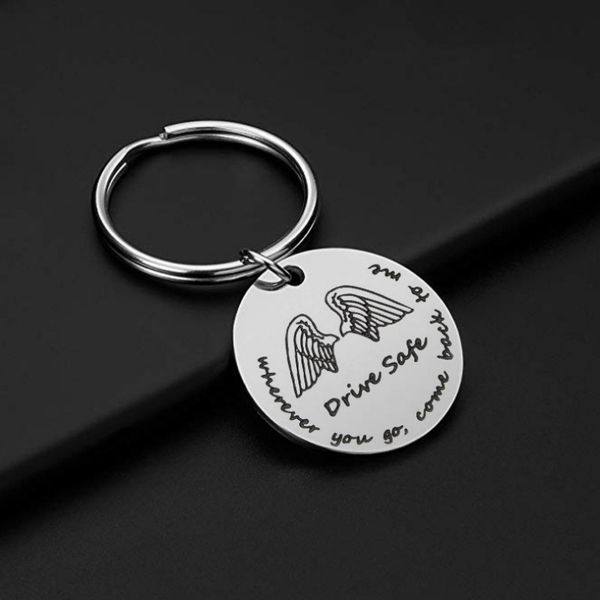 

keychain man key chain women key ring bags chain for pants pendant cute kids holder jewellery zinc alloy trend brelok, Silver