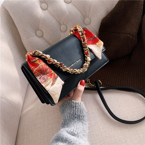 

women's 2020-style square sling bag chain messenger bag