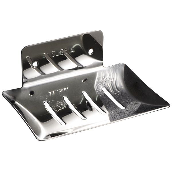 

practical soap dish punch durable holder stainless steel bathroom shelf