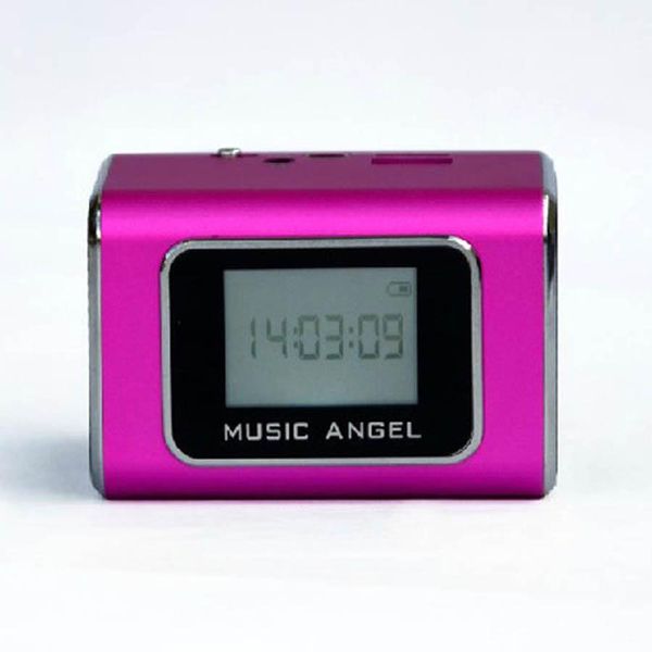 

cgjxsorigianl music angel jh -md05x portable usb tf card sounding speakers with fm radio line in mp3 lcd screen digital speakers