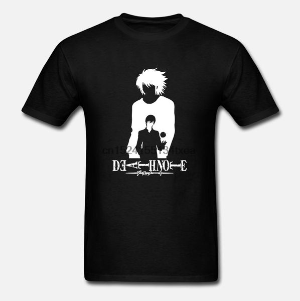 

men t-shirt l and kira death note tshirt women t shirt