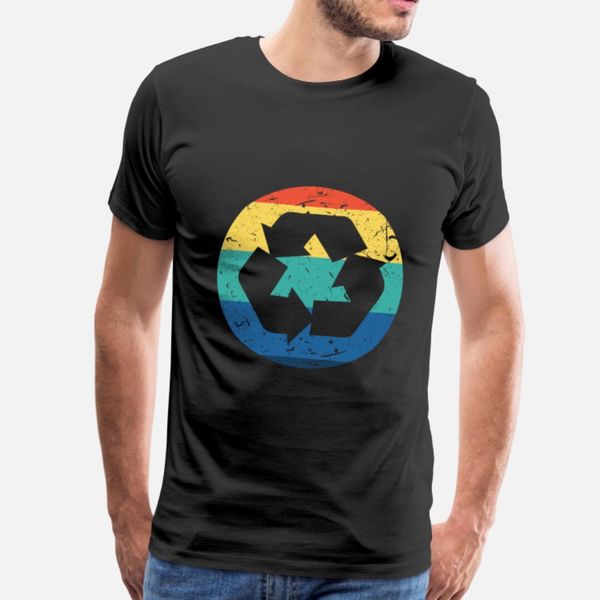 

retro recycle icon symbols icons gift idea t shirt t shirt men design short sleeve plus size 3xl vintage famous humor summer style shirt