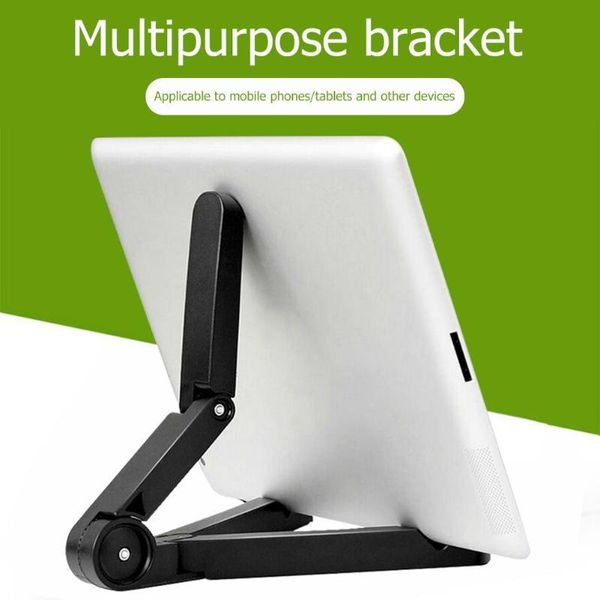 

cgjxstablet stand holder foldable adjustable angle support bracket mount for ipad android kindle e -book pc mobile phone holder