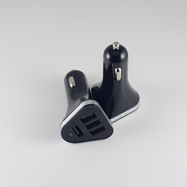 

cgjxs large current 5v 5 .1a car charger 4 usb fast vehicle -mounted mobile car charger for iphone 6s plus iphone 6 6s 5 5s samsung htc lg s