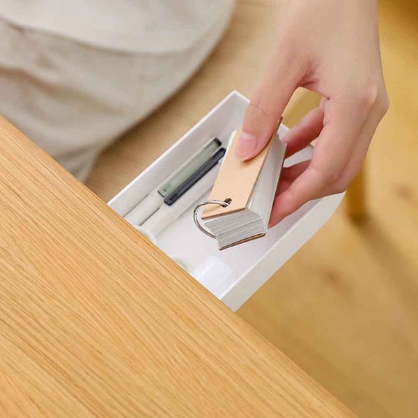 

case bedroom drawer storage box under table adhesive pen holder kitchen jewelry