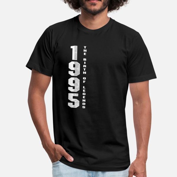 

рождение легенды 1995 25-й дня рождения подарочной тенниски мужчин дизайн 100% хлопок o шеи basic solid сыпучей аутентичная весна осень обыч