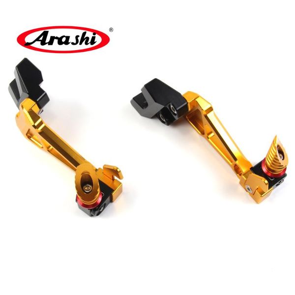 

arashi for yzf r6 2006-2020 rear foot pegs rearset passenger footpegs yzf-r6 2006 2007 2008 09 10 11 12 13 14 15 16