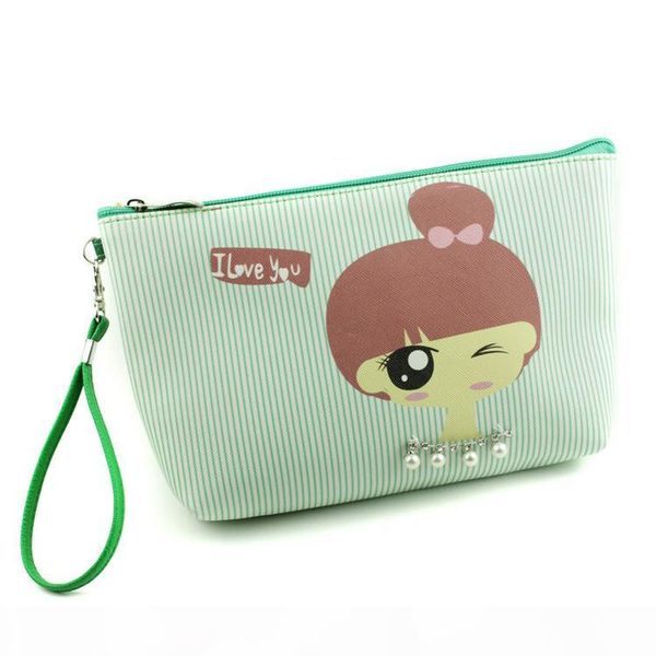 

fashion geometric folding make up bag laser cosmetic bag casual women makeup case toiletry bag travel organizer beauty case