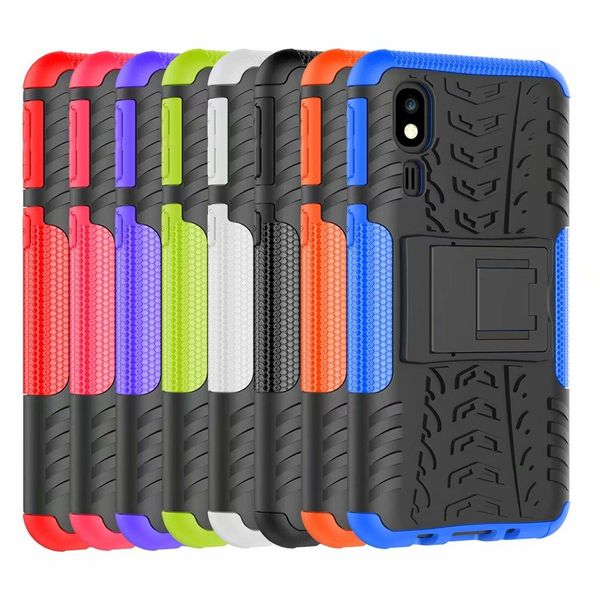 

cgjxshybrid kickstand impact rugged heavy duty tpu pc shock proof case cover for samsung galaxy m10 m20 m30 a20 a30 50 a40 a70 a2 core 50p